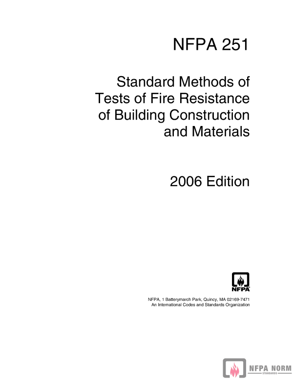 NFPA 251 PDF NFPA 251 PDF